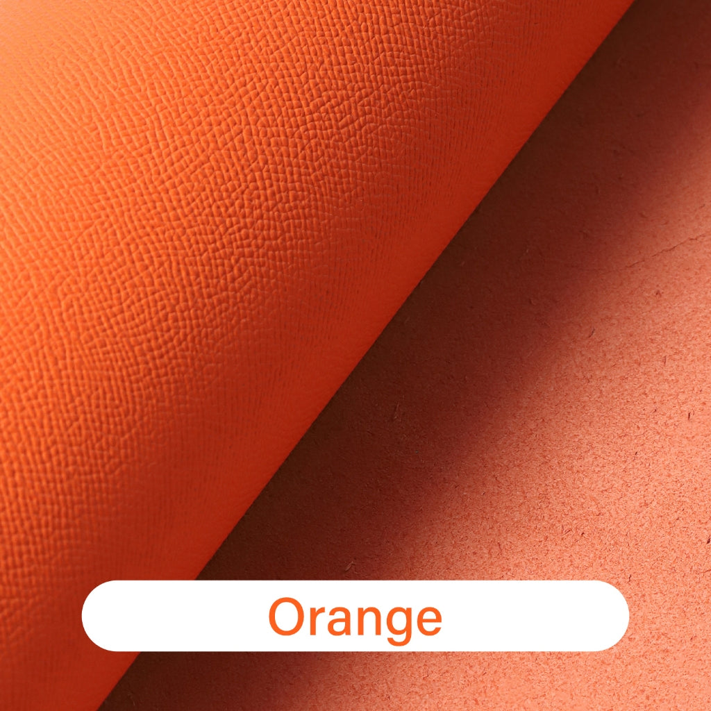 Epsom Calfskin Leather Top Grain Palm Pattern Leather 1/3/5 Sq.ft Irregular | WUTA