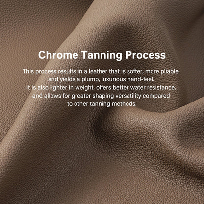 1/3/5 Sq.ft Togo Calfskin Leather Top Grain Pebbled Leather Fabric Lychee Cowhide Chrome Leather | WUTA