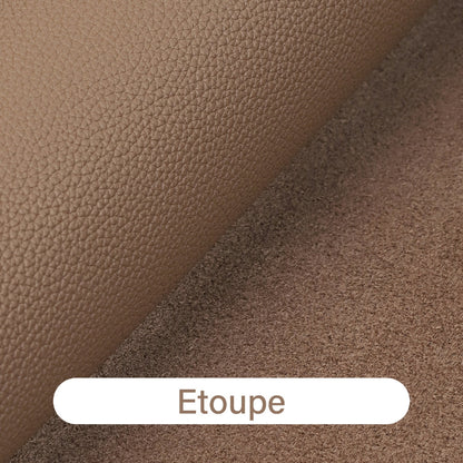 1/3/5 Sq.ft Togo Calfskin Leather Top Grain Pebbled Leather Fabric Lychee Cowhide Chrome Leather | WUTA