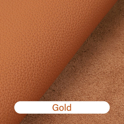 1/3/5 Sq.ft Togo Calfskin Leather Top Grain Pebbled Leather Fabric Lychee Cowhide Chrome Leather | WUTA