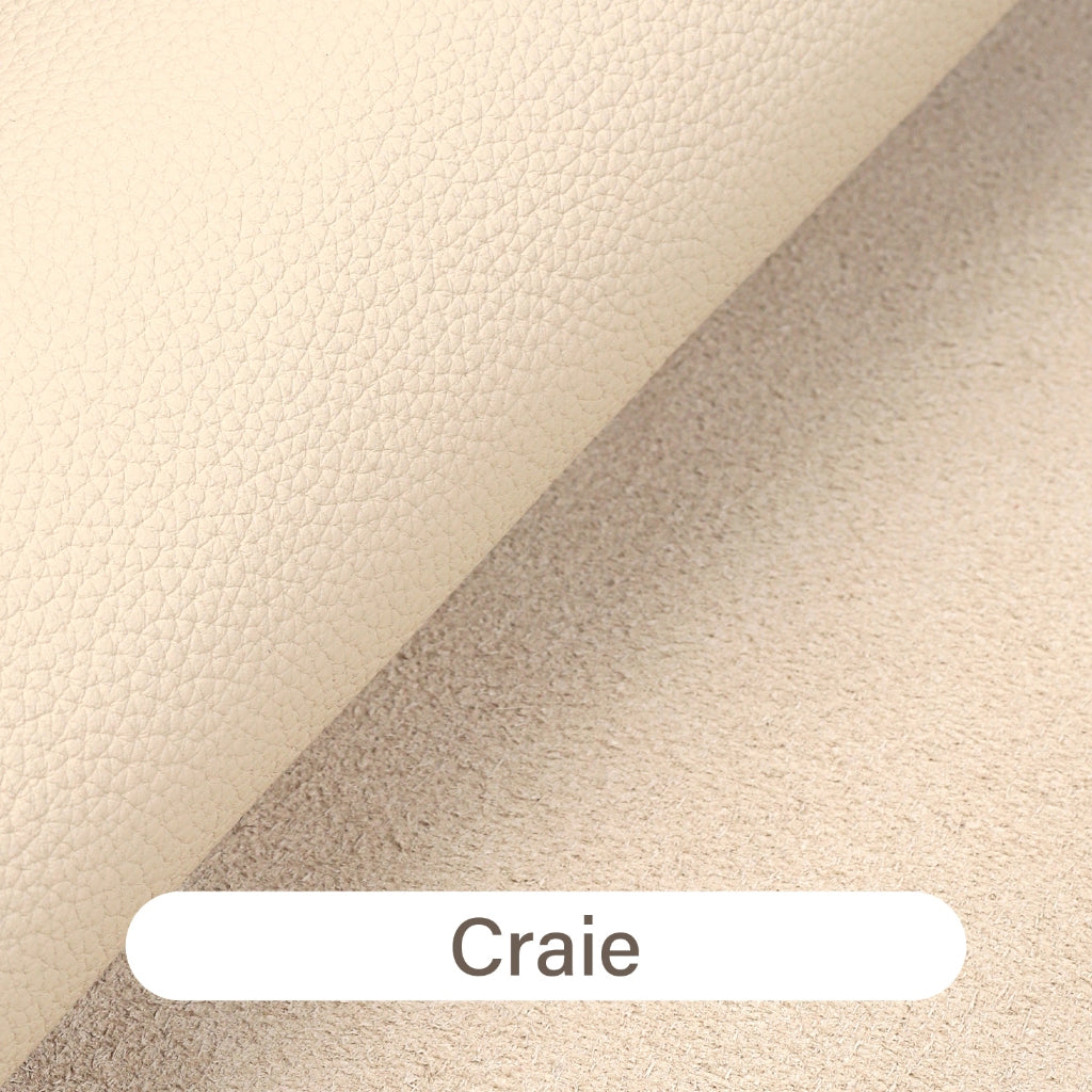 1/3/5 Sq.ft Togo Calfskin Leather Top Grain Pebbled Leather Fabric Lychee Cowhide Chrome Leather | WUTA