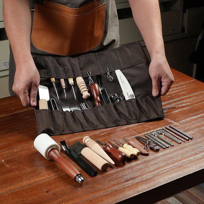 WUTA 63PCS Leather Craft Tool Kit for Beginners