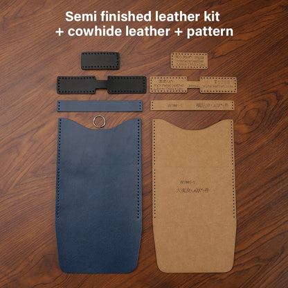 WUTA 63PCS Leather Craft Tool Kit for Beginners