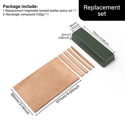 WUTA Edge Beveler Sharpener – Multifunctional Leather Sharpening Tool for Edge Bevelers & Knives