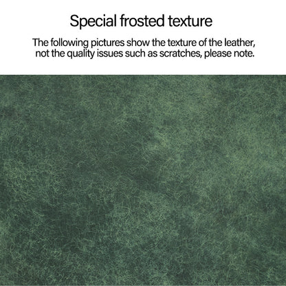 3 Sq.ft Vintage Frosted Vegetable tanned Cowhide Leather First Layer Genuine Leather | WUTA