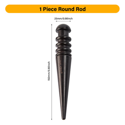 Upgrade Leather Edge Burnisher Ebony Black Wood Leather Polishing Tool Polishing Stick  | WUTA