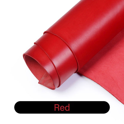 1 Square Feet Irregular Top Quality New Waxed Bull Vegetable Tanned Leather | WUTA