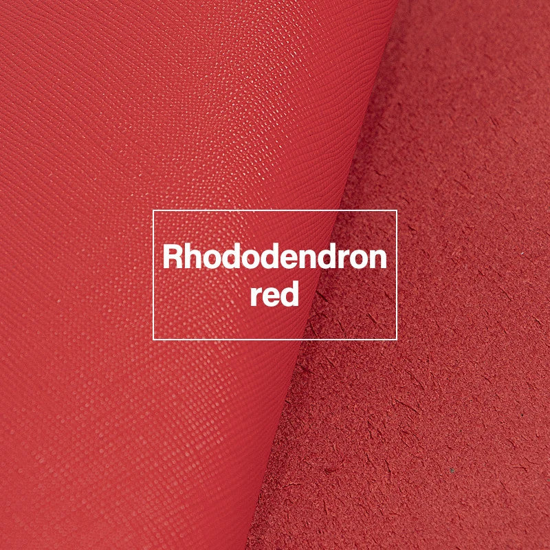 Irregular First Layer Cowhide Genuine Leather Cross Pattern Leather |WUTA