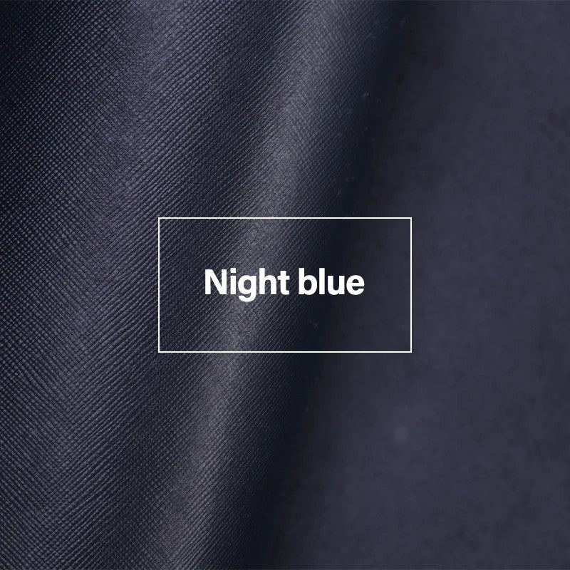 Irregular First Layer Cowhide Genuine Leather Cross Pattern Leather |WUTA