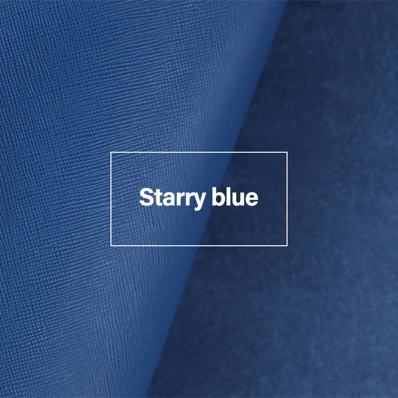 Irregular First Layer Cowhide Genuine Leather Cross Pattern Leather |WUTA