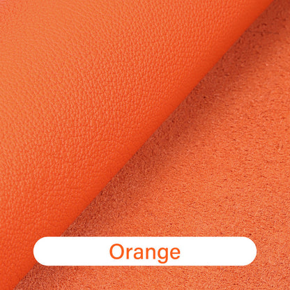 1/3/5 Sq.ft Togo Calfskin Leather Top Grain Pebbled Leather Fabric Lychee Cowhide Chrome Leather | WUTA