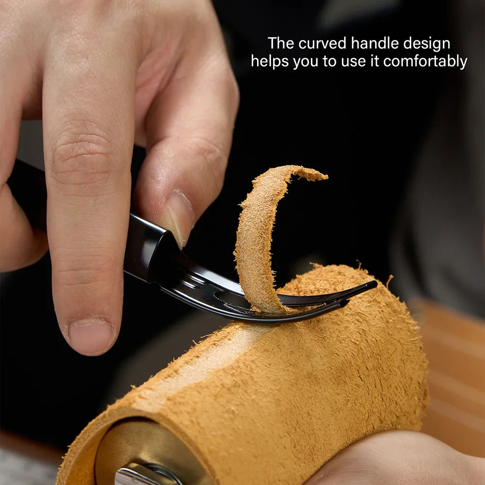 Black Sharp Leather Skiving Knife Tools | WUTA