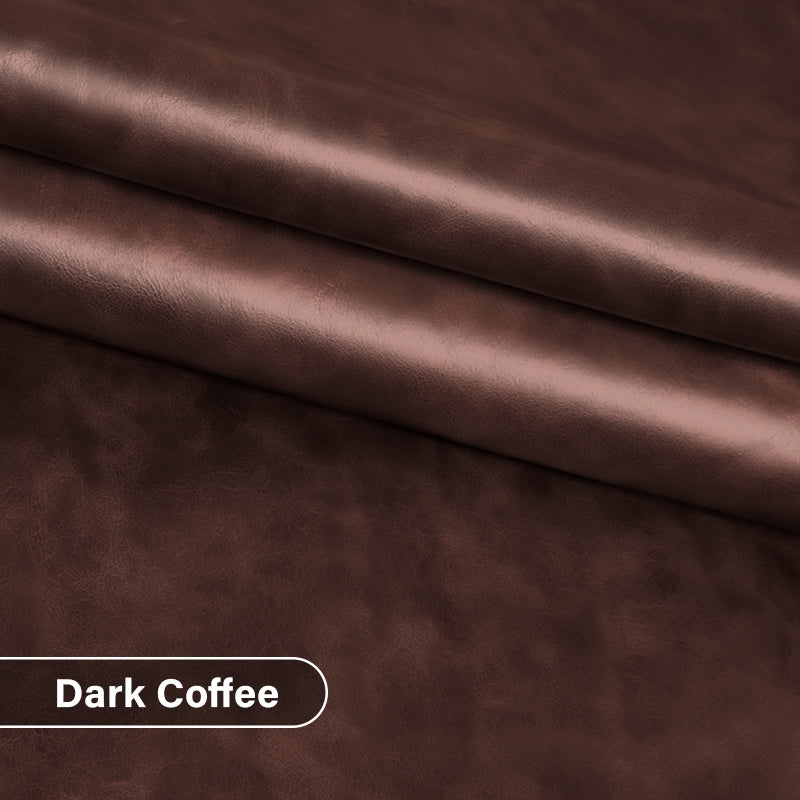 1-5 Sq.ft Irregular Cowhide Oil Waxed Vegetable Tanned Leather | WUTA