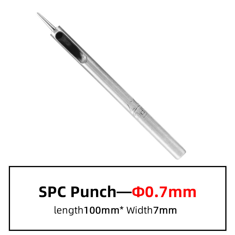 SPC Round Hole Punch Alloy Tool Steel 0.5-30mm | WUTA