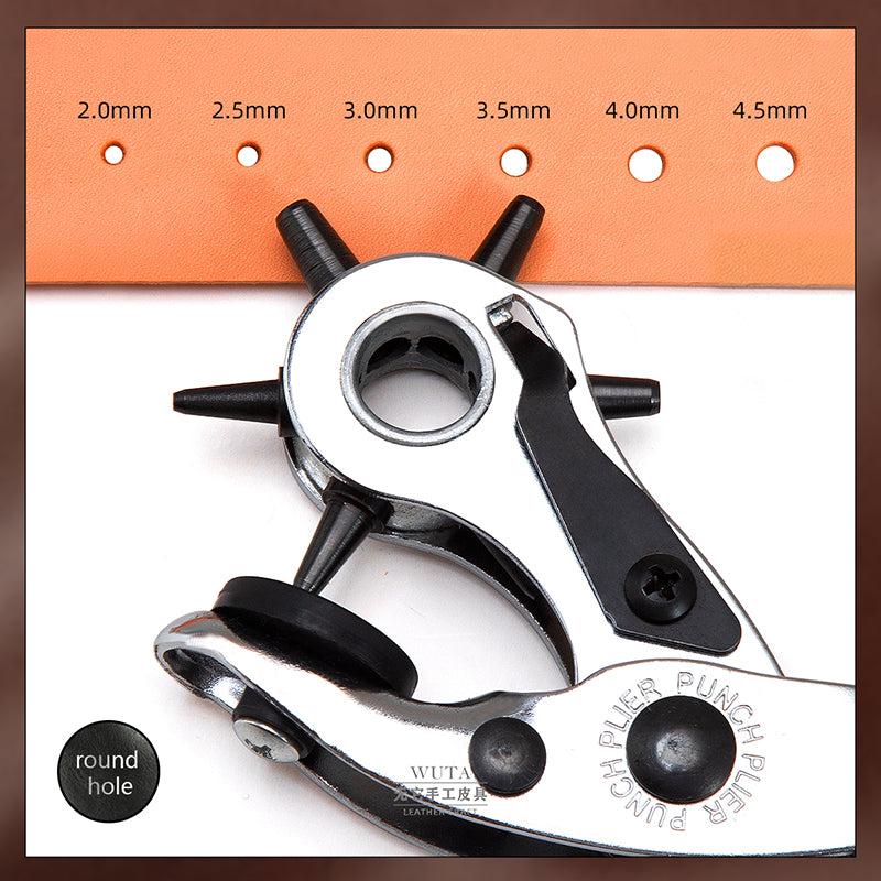 Punch Set Round Hole Punch Tool Steel Leather Craft