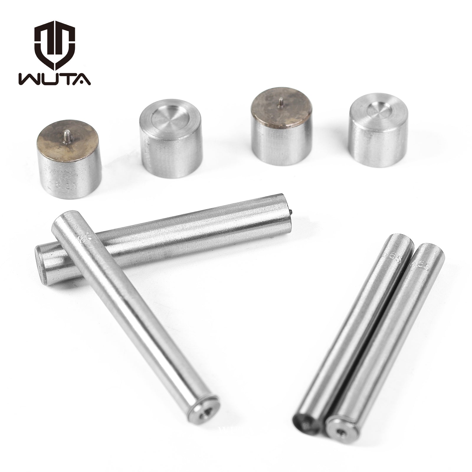 Wuta 20set Solid Brass Snap Fasteners Metal Snaps Button Press