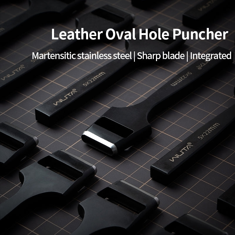 OWDEN Leather Belt Oval Hole Puncher, Heavy Duty Oblong Punch Tools, Strap  Flat Hole Punches – OWDEN CRAFT