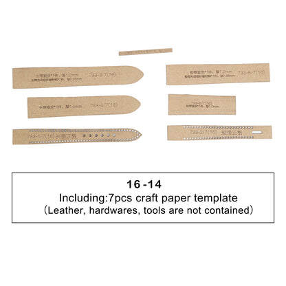 Watch Strap Band Stencil Template 0.56mm Thick Kraft Paper | WUTA