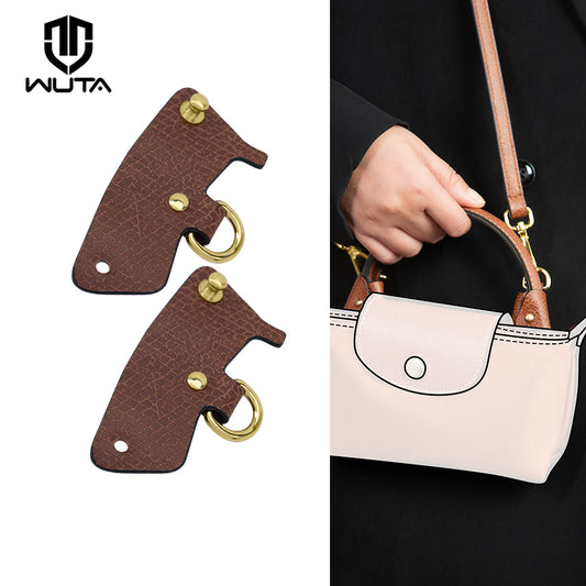 WUTA Genuine Leather Detachable Handle Replacement Bag Strap for