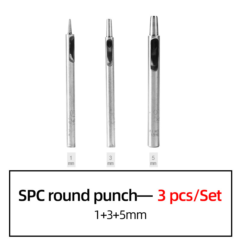 SPC Round Hole Punch Alloy Tool Steel 0.5-30mm | WUTA