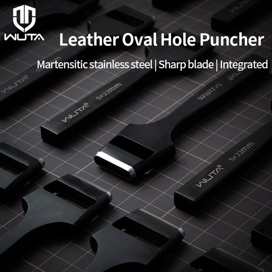 WUTA Leather Chisel Hole Punch Stitching Tool Diamond Pricking Iron – WUTA  LEATHER