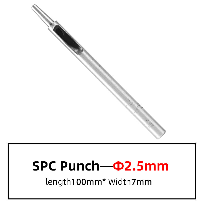 SPC Round Hole Punch Alloy Tool Steel 0.5-30mm | WUTA