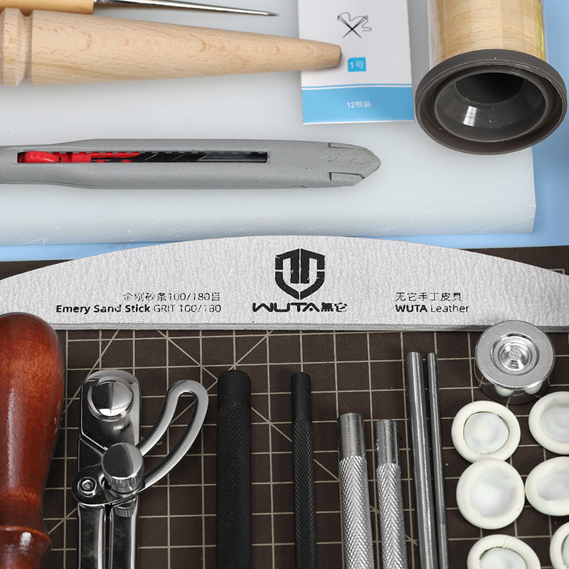 Wuta 24pcs Basic Leather Craft Tool Set | WUTA – WUTA LEATHER