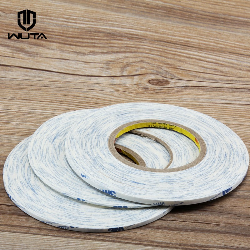 WUTA 3M Double-sided Tape Ultra-thin White Strong Sticky Glue Tape