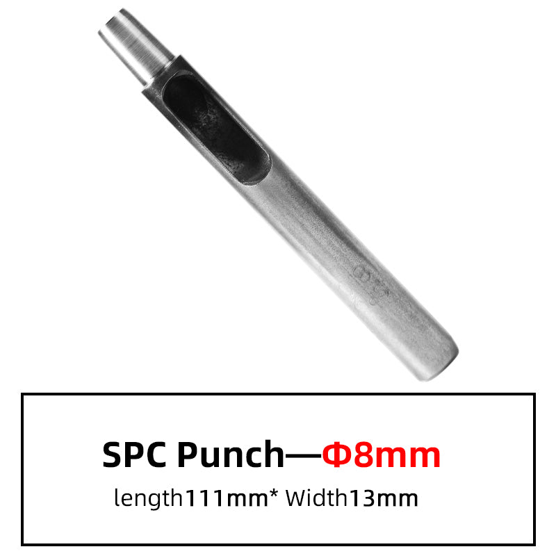 SPC Round Hole Punch Alloy Tool Steel 0.5-30mm | WUTA