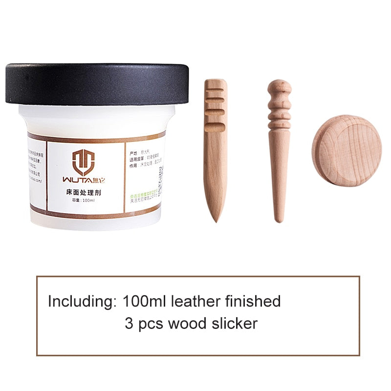  WUTA Leather Protectant Gum Leather Finish Tokonole Rougher  Burnisher Gum Handcraft CMC Clear & Smooth Treatment Agent Italy Edge Coat  Paint : Automotive