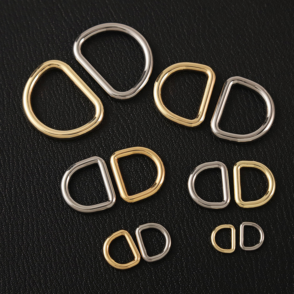 D-rings 1inch D-ring Findings Heavy Duty D Ring Buckles Sewing Rings Purse  Ring Strap D Ring 