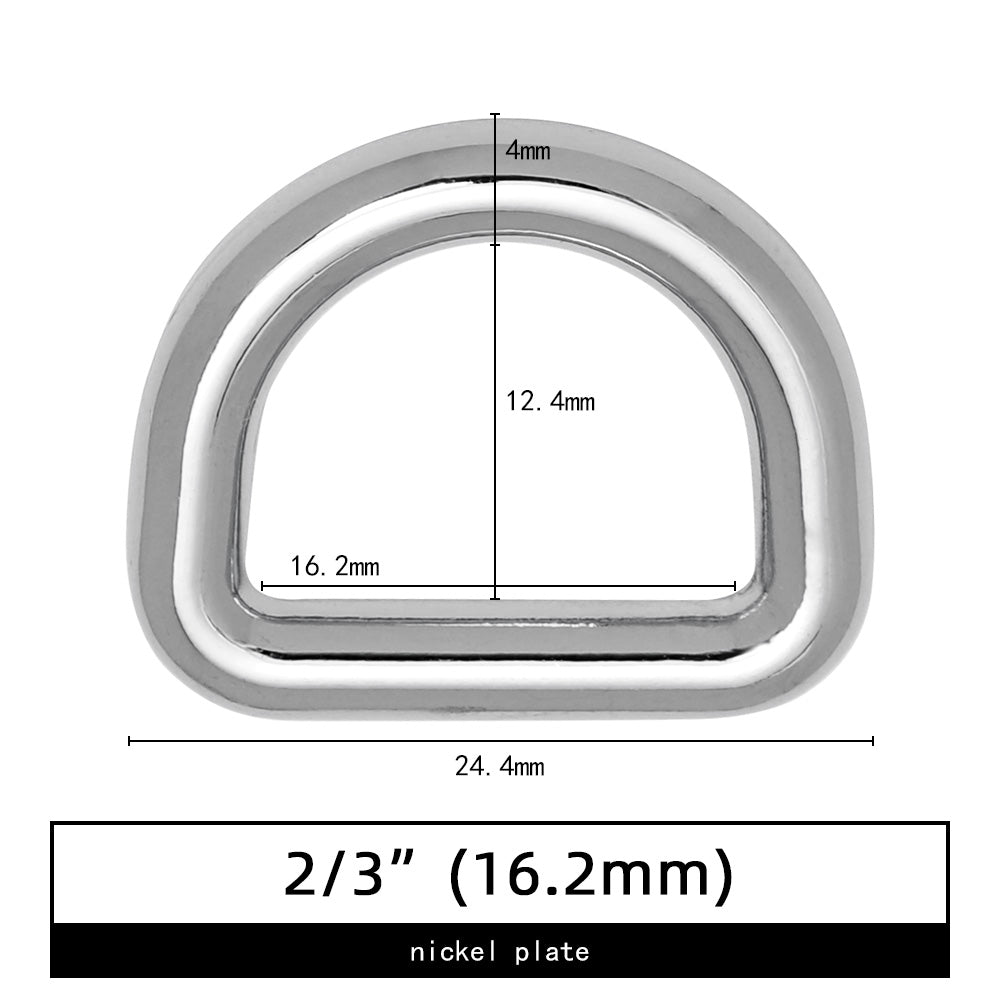 WUTA_D-Rings-Solid_Zinc_Alloy_2/3"(16.2mm)
