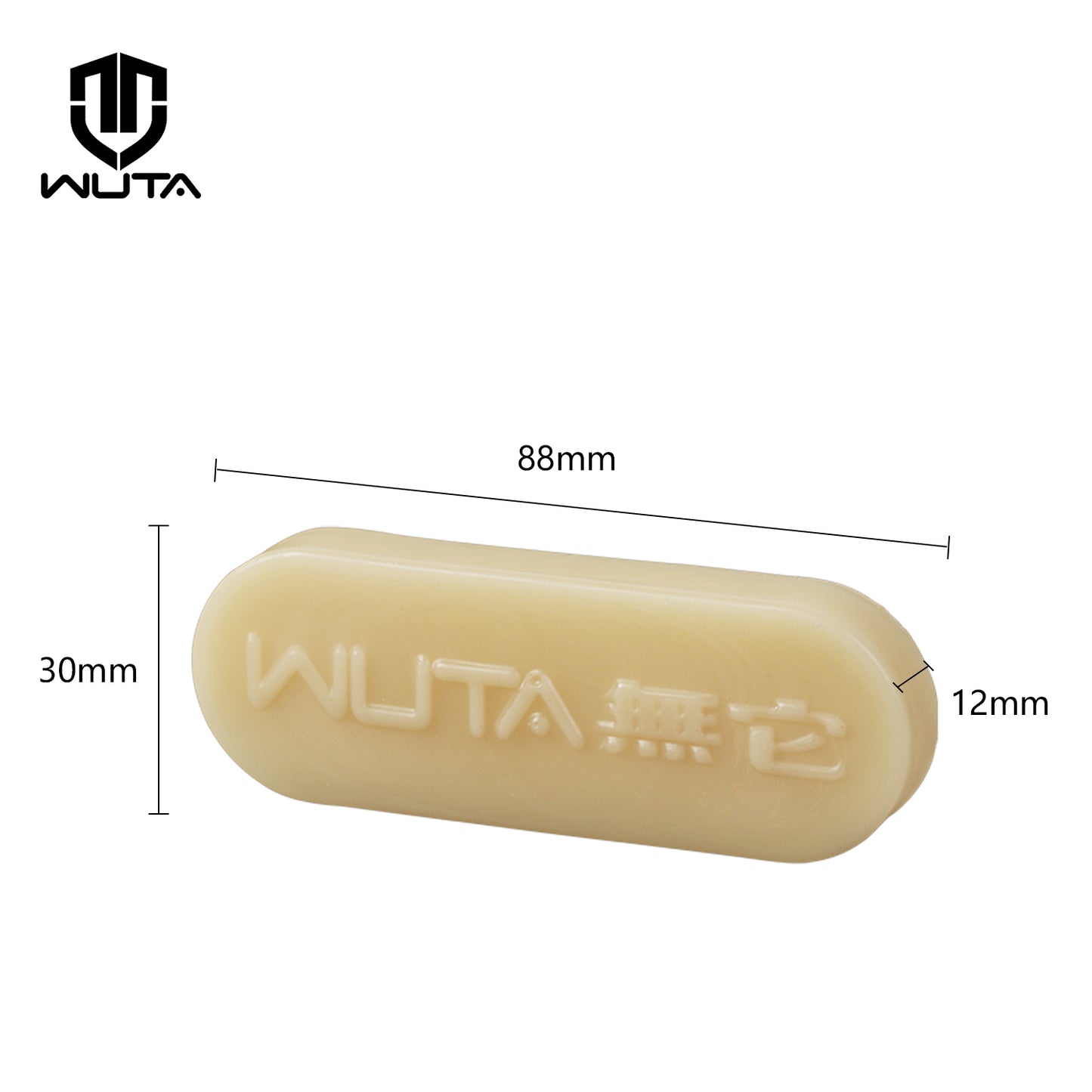 WUTA 1pcs Professinal Leather Craft Edge Lucidatura Cera Firm Mill Edge Wax DIY Lavorazione fatta a mano Strumento di rettifica 3 Colori disponibili