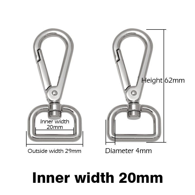 New Key Chain Ring Swivel Trigger Hook | WUTA