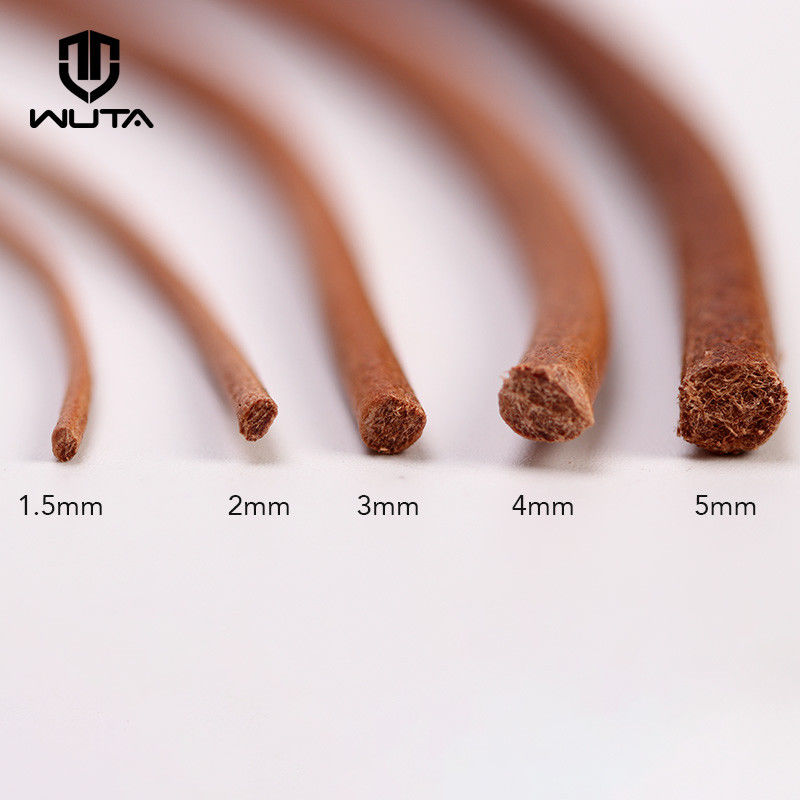 Genuine Leather Cord 2-5-10 meters round leather rope | WUTA