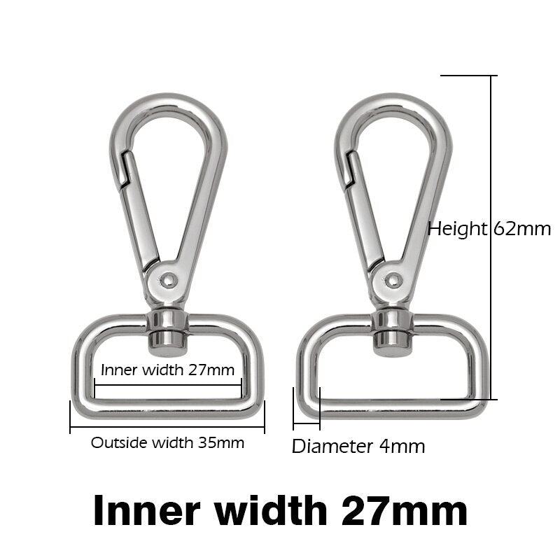 New Key Chain Ring Swivel Trigger Hook | WUTA