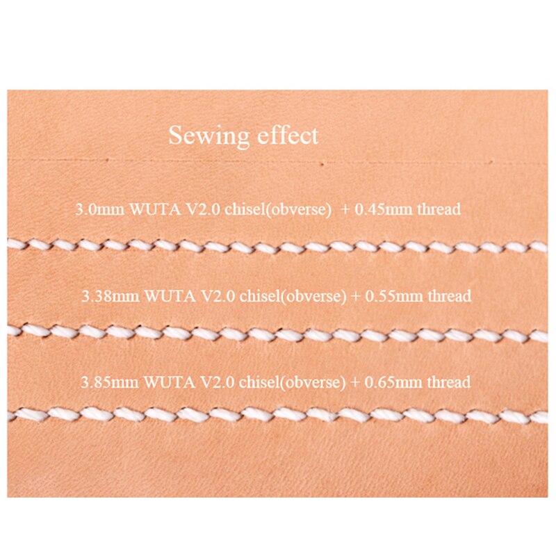 70-120m Round Waxed Sewing Line 0.45mm/0.55mm/0.65mm | WUTA