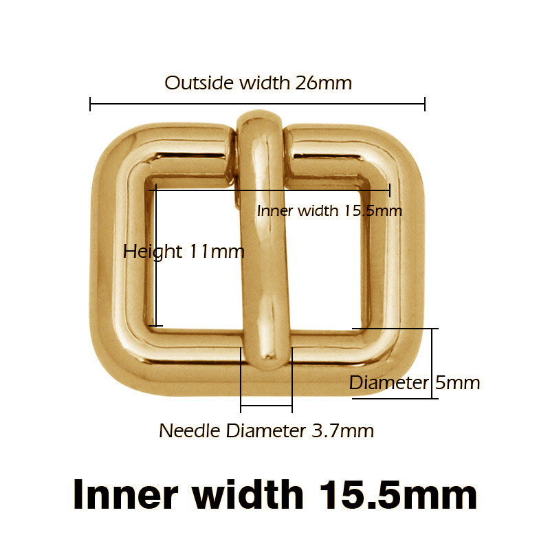 Center Bar Buckles-Solid Zinc Alloy Belt Buckle | WUTA