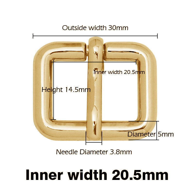 Boucles de barre centrale - alliage de zinc solide