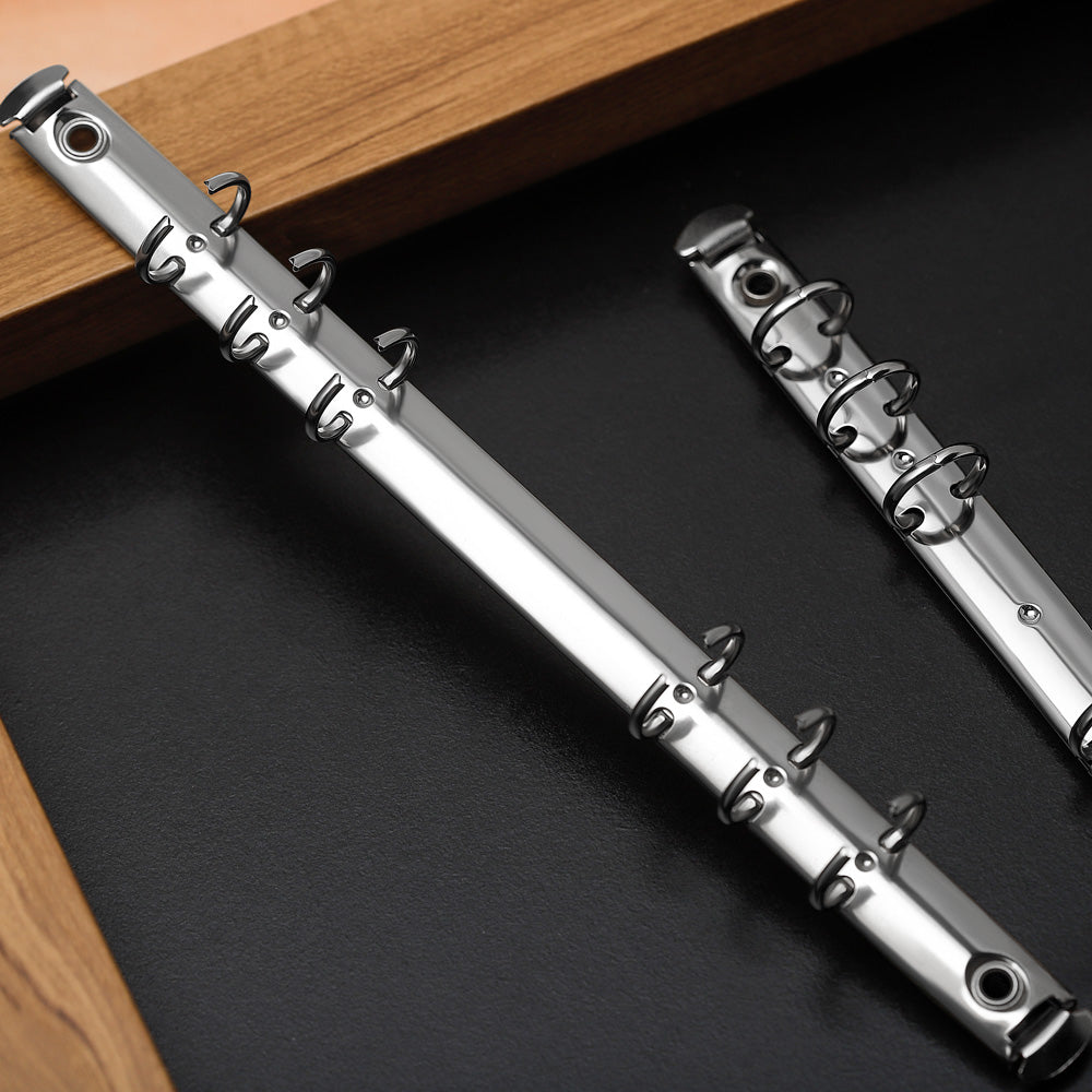 Metal Spiral Binder Clip loose-leaf Stainless Steel Binder File Folder ...