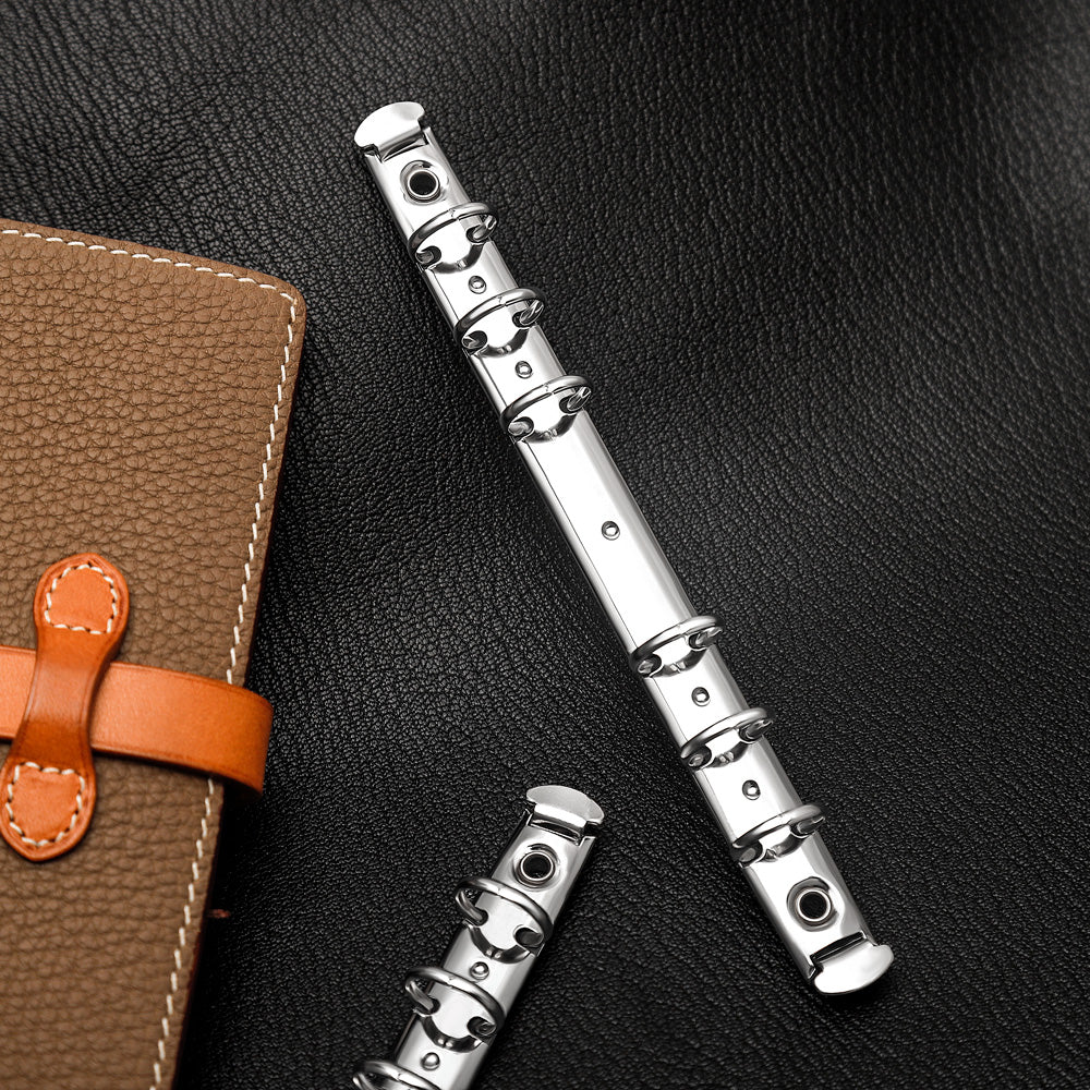 Metal Spiral Binder Clip loose-leaf Stainless Steel Binder File Folder ...