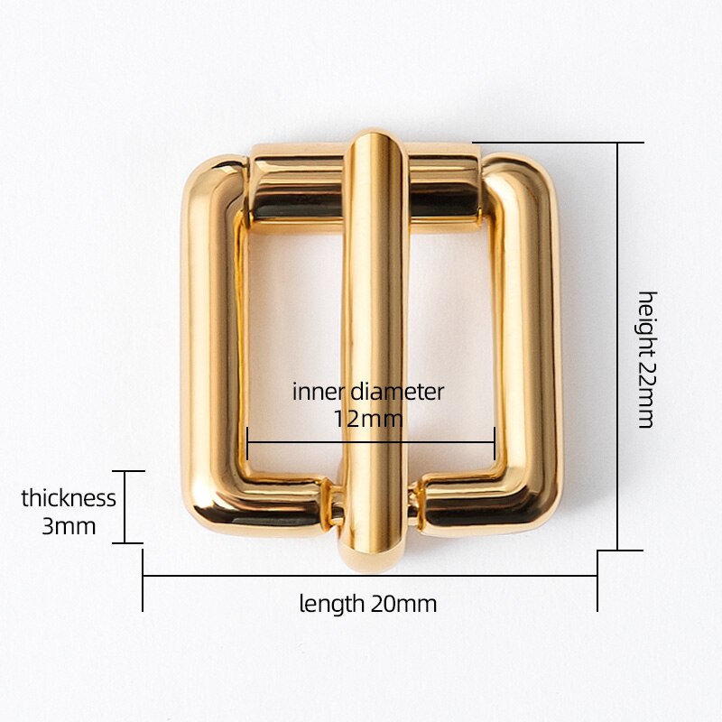 D Tail Hook Buckle and Metal Roller Pin Buckle DIY Accessories for LV Bag | WUTA