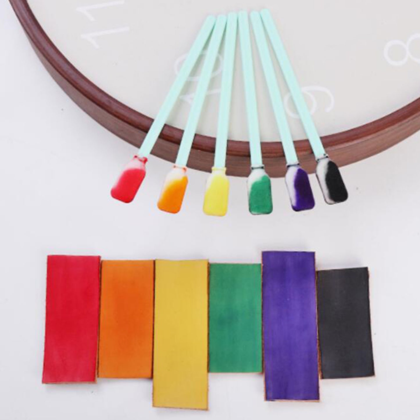 50pcs Craft Swabs Sponge Stick Cotton Swab | WUTA