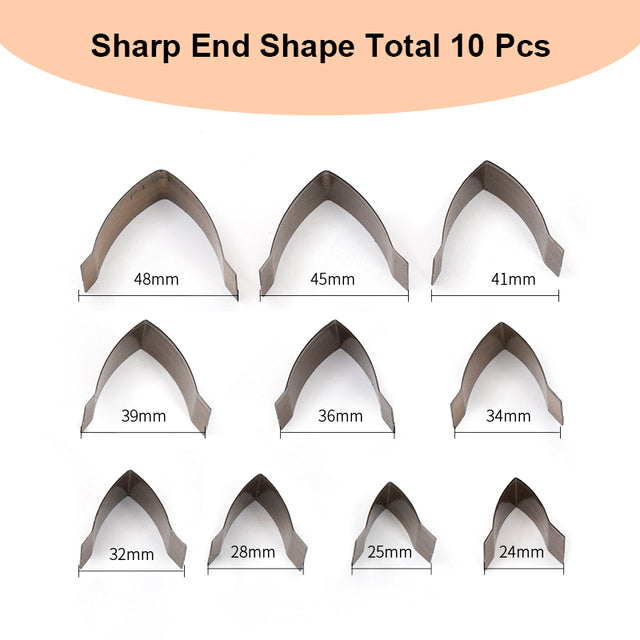 10Pcs Sharp Leather Strap Cutting Mold | WUTA