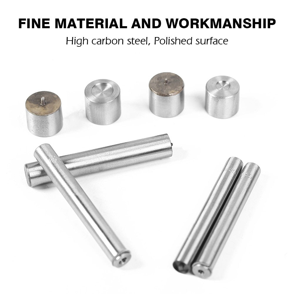 4pcs/set Professional Snap Fastener Installation Kit | WUTA – WUTA LEATHER
