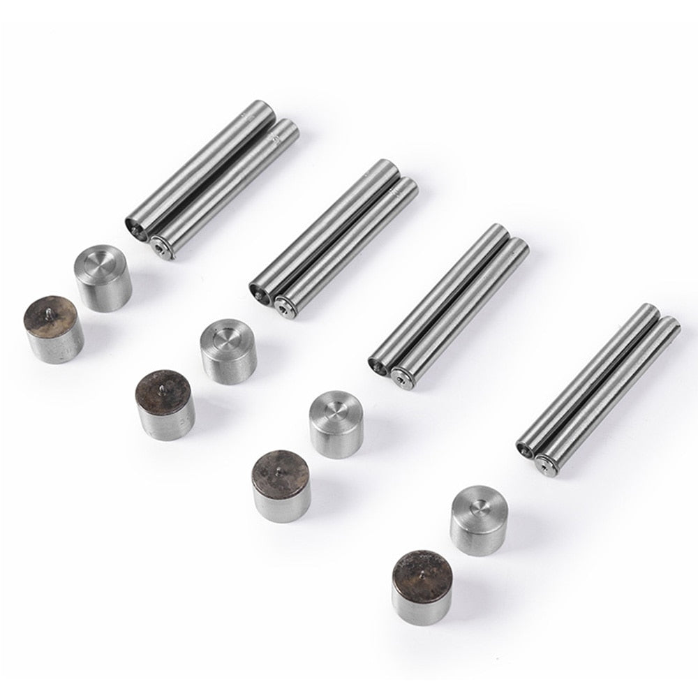 Wuta 20set Solid Brass Snap Fasteners Metal Snaps Button Press