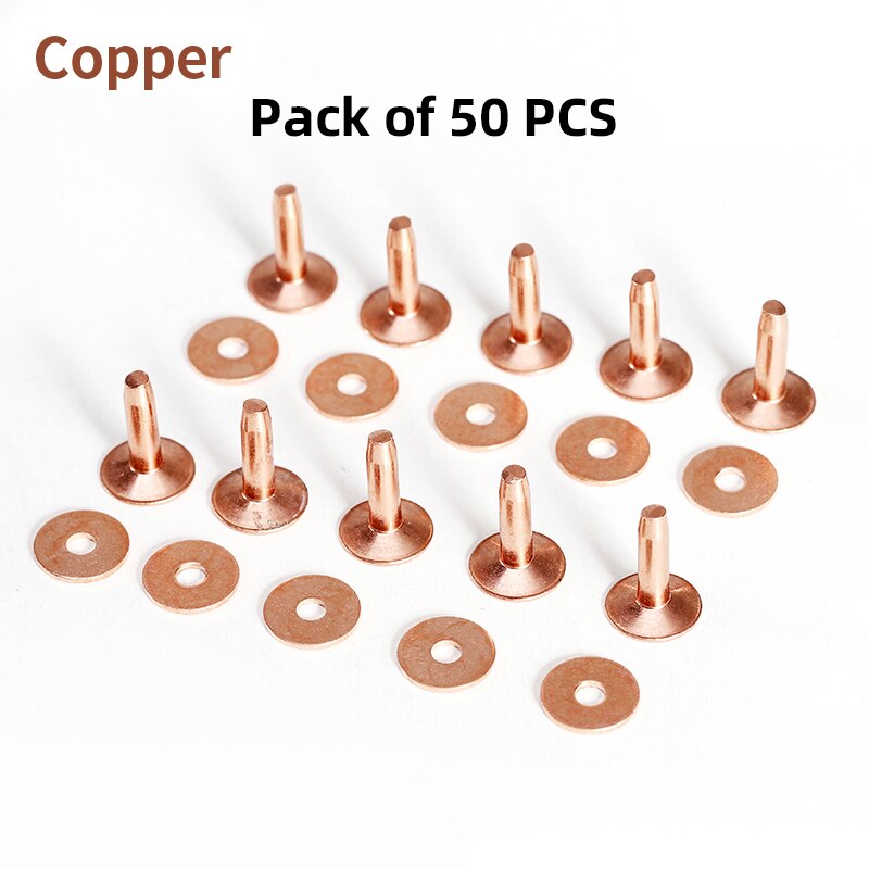 Solid Brass Rivets For Leather