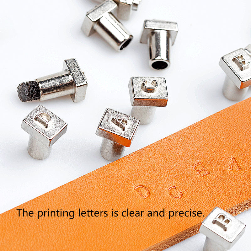 Custom Stamps for Leather Crafting including Alphabet and Number Sets –