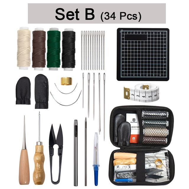 Leather Repair Kit Sewing Repair Tool Set