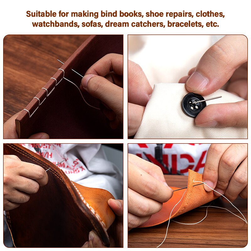 Leathwe Sewing Tool Set Leather Hand Sewing Machine Waxed Thread